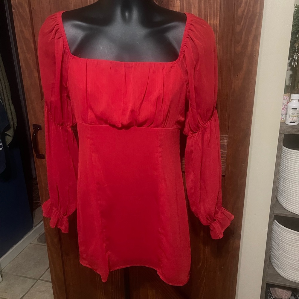 NWT! Medium Red mini dress